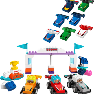 LEGO DUPLO 10445 Équipes de F1 avec voitures de course et pilotes - sub