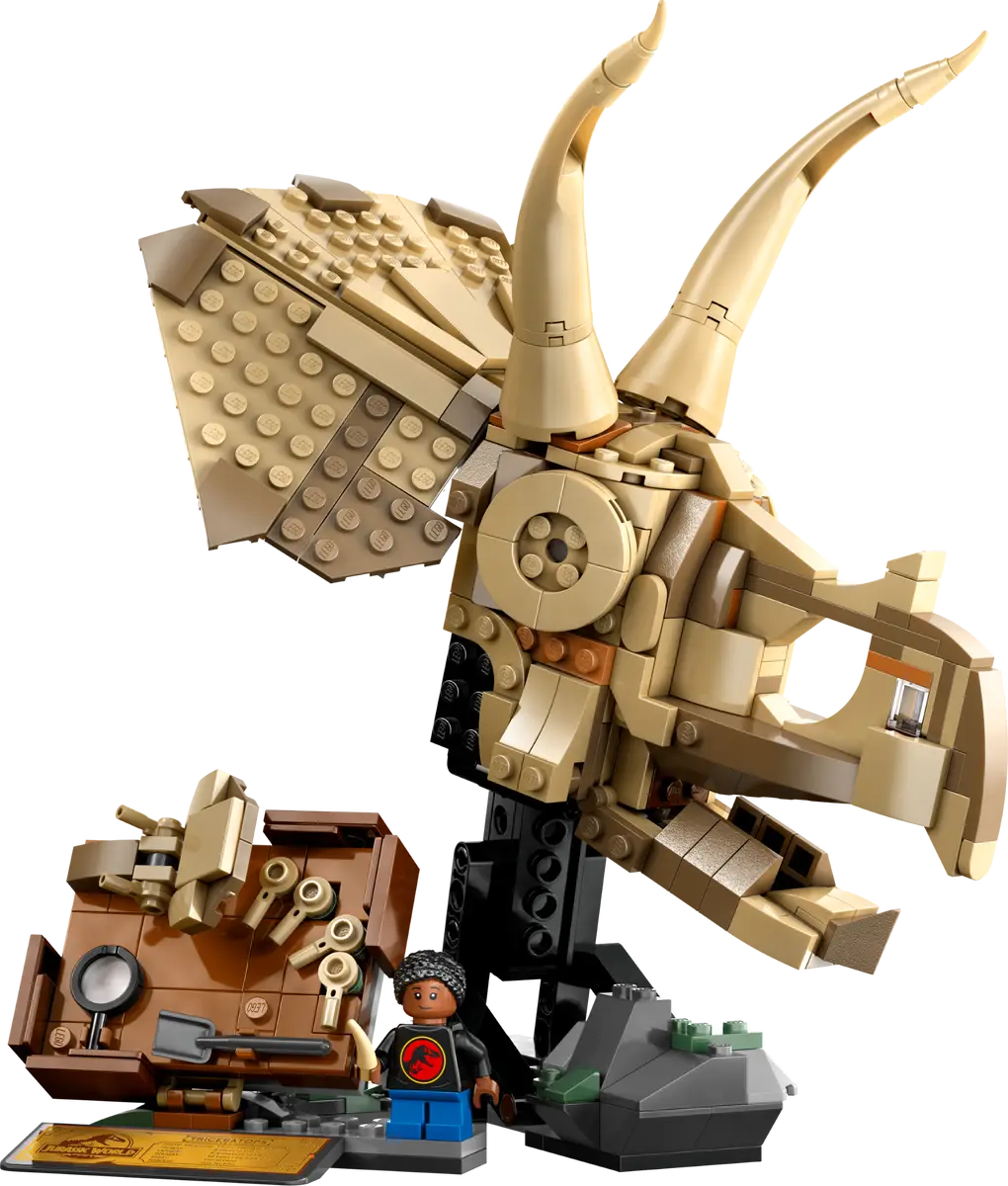 LEGO-Jurassic-World-Dinosaurfossiler-Triceratops-Kranium-76969 (1)
