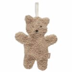 Jollein Attache sucette Teddy Bear Biscuit Gul