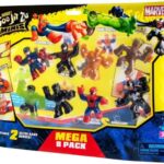 Figurines Goo Jit Zu Marvel Minis S4 - Pack de 8 (42534)