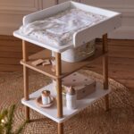 Table à Langer Poupée en Bois FSC Blanc